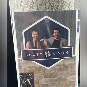 Peel & Stick Salvaged Plank Wall Paper Scott Living 30 Sq. Ft.